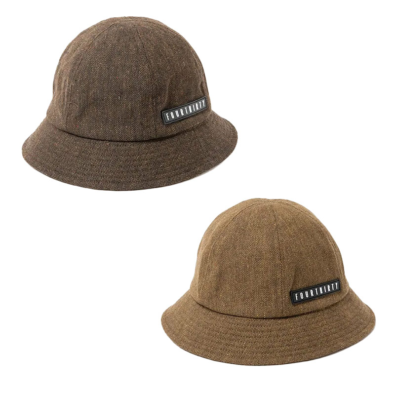 430(フォーサーティー)/ TWEED METRO HAT -2.COLOR-