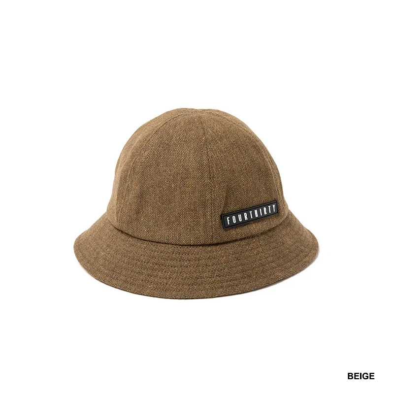 430(フォーサーティー)/ TWEED METRO HAT -2.COLOR-