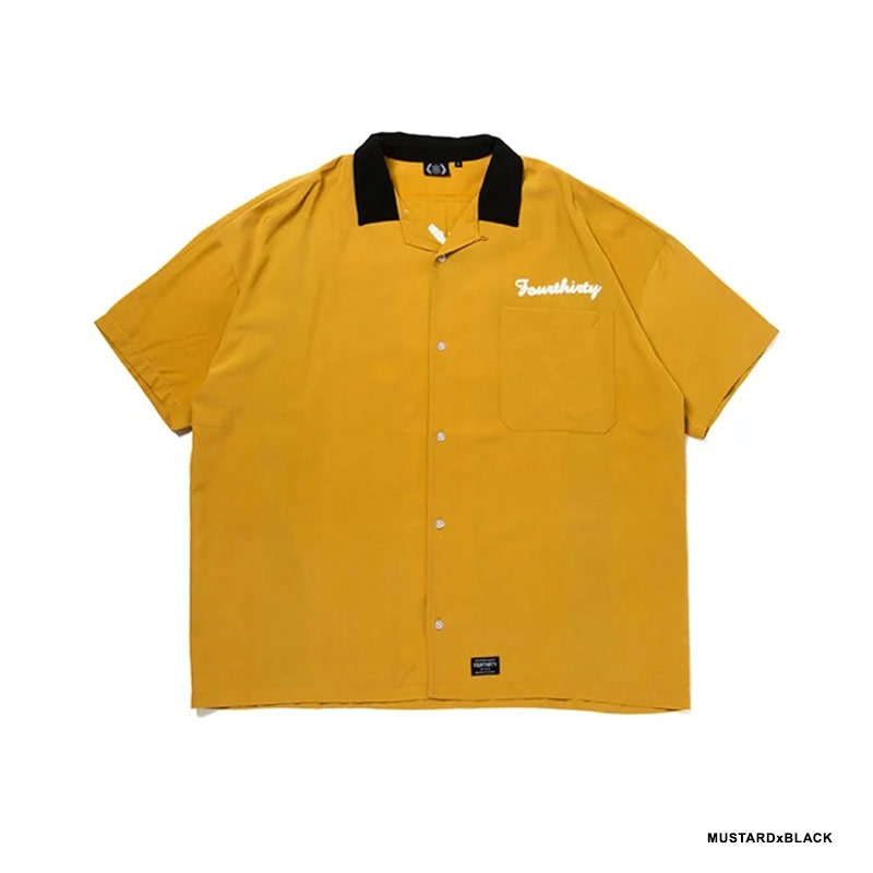 430(フォーサーティー)/ S/S BOWLING SHIRT -3.COLOR-