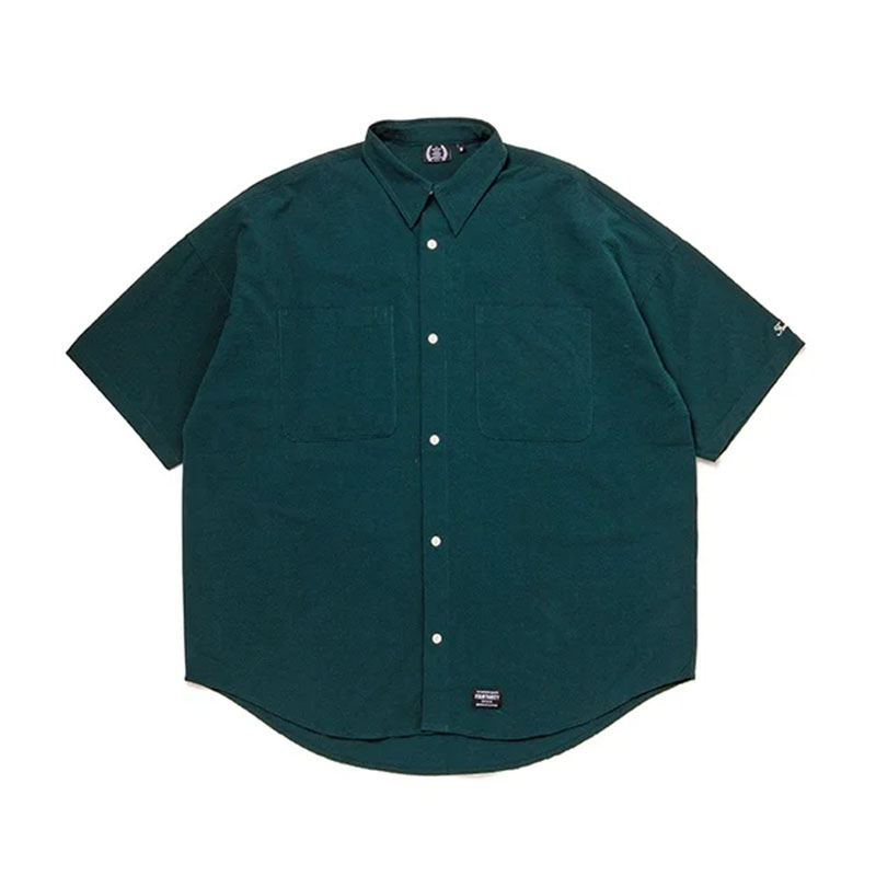 430(フォーサーティー)/ S/S RES BIG SHIRT -2.COLOR-(GREEN)