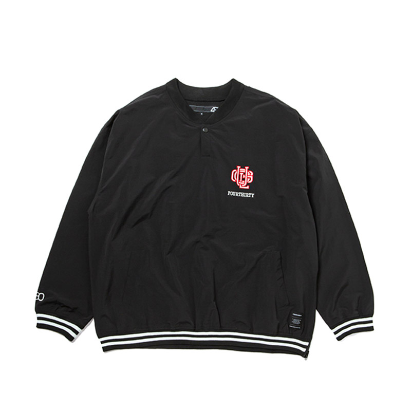 430(フォーサーティー)/ LS WIND SHIRT -2.COLOR-(BLACK)