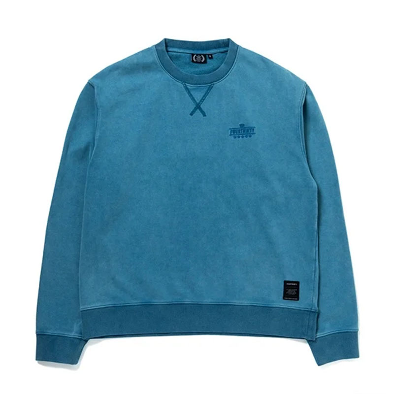 430(フォーサーティー)/ LS PG CN SWEAT CS -3.COLOR-(NAVY)