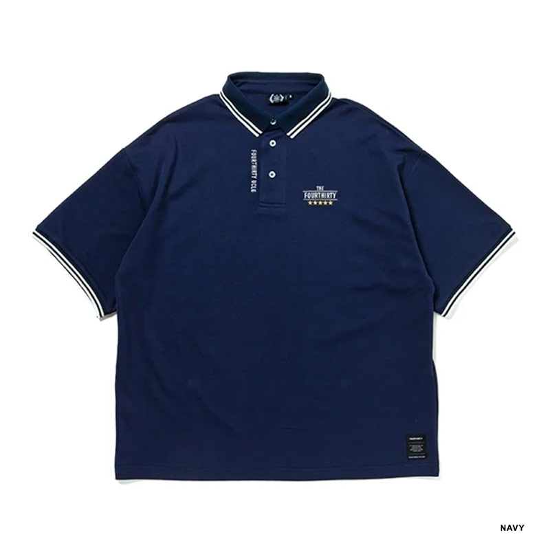 430(フォーサーティー)/ SS LINE POLO -2.COLOR-