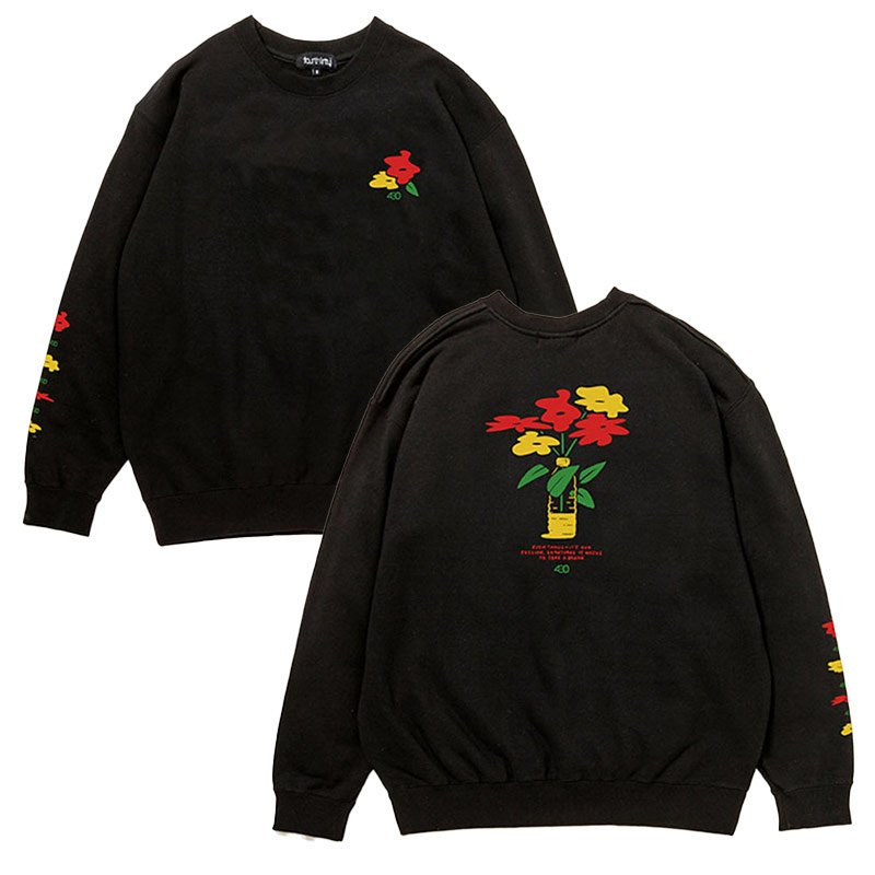 430(フォーサーティー)/ NF BREAK TIME CN SWEAT -2.COLOR-(BLACK)