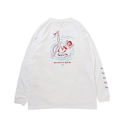 430(フォーサーティー)/ NF NO DUTTY BIKINI LS TEE -3.COLOR-