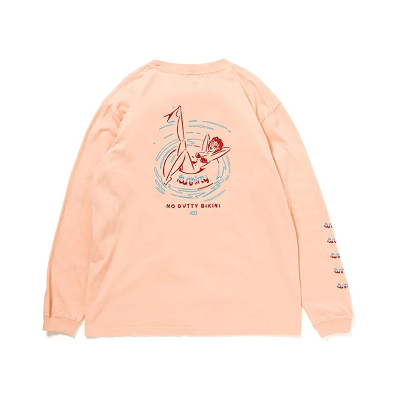 430(フォーサーティー)/ NF NO DUTTY BIKINI LS TEE -3.COLOR-(PINK)