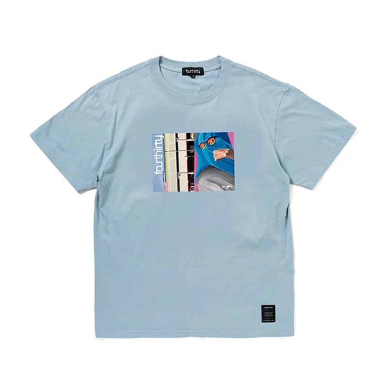 430(フォーサーティー)/ SF SEND TO LOCAL SPOT SS TEE -3.COLOR-(BLUE)