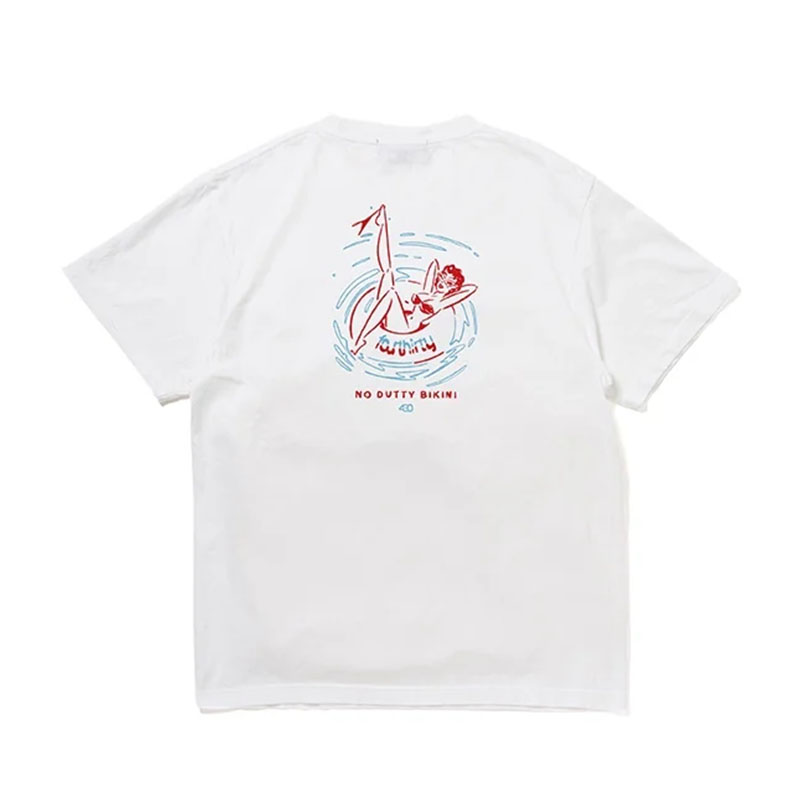 430(フォーサーティー)/ NF NO DUTTY BIKINI SS TEE -2.COLOR-