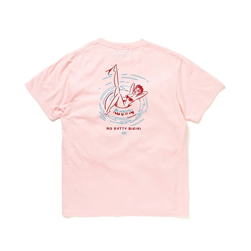 430(フォーサーティー)/ NF NO DUTTY BIKINI SS TEE -2.COLOR-