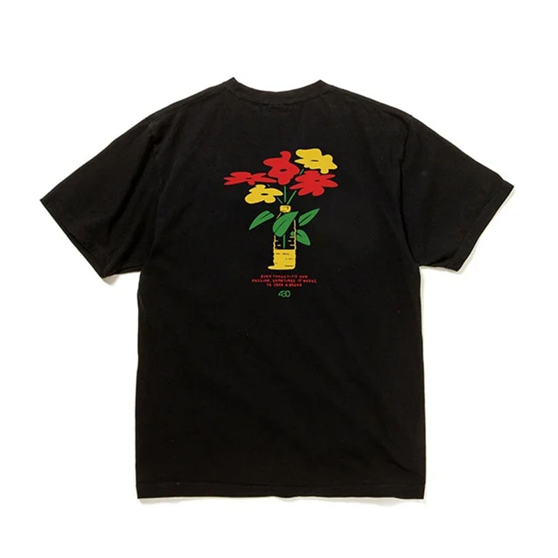 430(フォーサーティー)/ NF BREAK TIME SS TEE -3.COLOR-(BLACK)