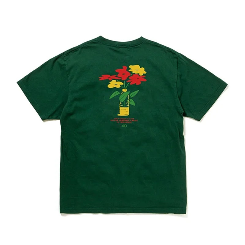 430(フォーサーティー)/ NF BREAK TIME SS TEE -3.COLOR-(GREEN)