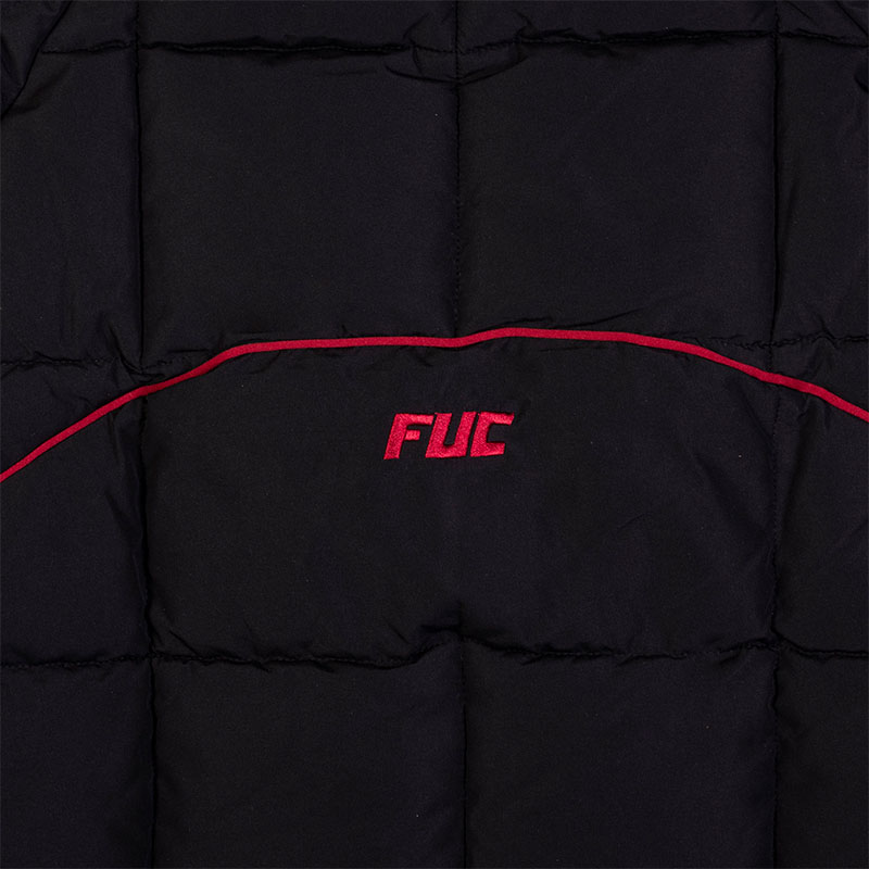 FUC(Fack Up Clothes)/ FUC BLOCKED PUFFER -BLACK-