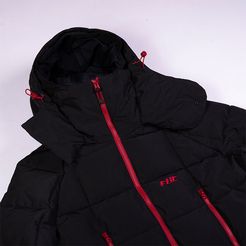 FUC(Fack Up Clothes)/ FUC BLOCKED PUFFER -BLACK-