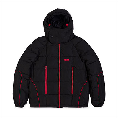 FUC(Fack Up Clothes)/ FUC BLOCKED PUFFER -BLACK-