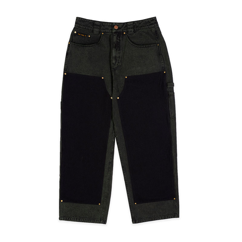 FUC(Fack Up Clothes)/ FAT FUC WORK JEANS -GREEN-