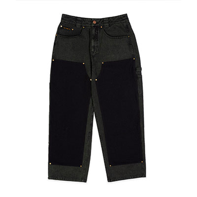 FUC(Fack Up Clothes)/ FAT FUC WORK JEANS -GREEN-