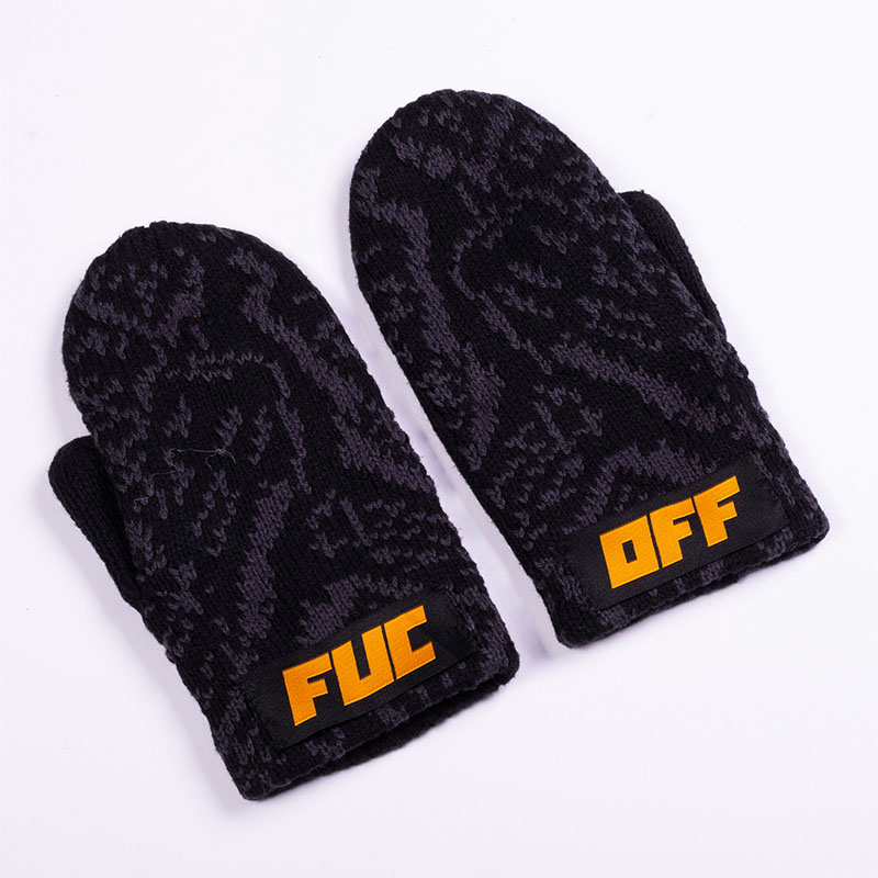 FUC(Fack Up Clothes)/ LOVE GLOVE -BLACK-