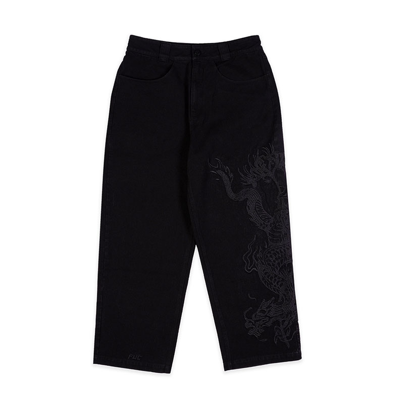 FUC(Fack Up Clothes)/ FF DRAGON JEANS -BLACK-