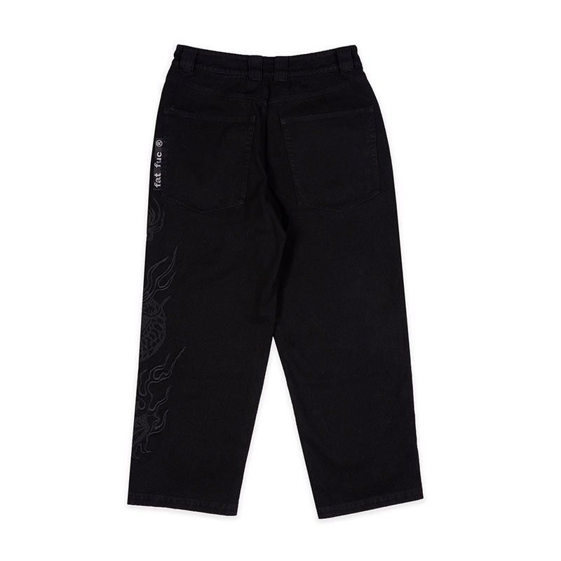 FUC(Fack Up Clothes)/ FF DRAGON JEANS -BLACK-