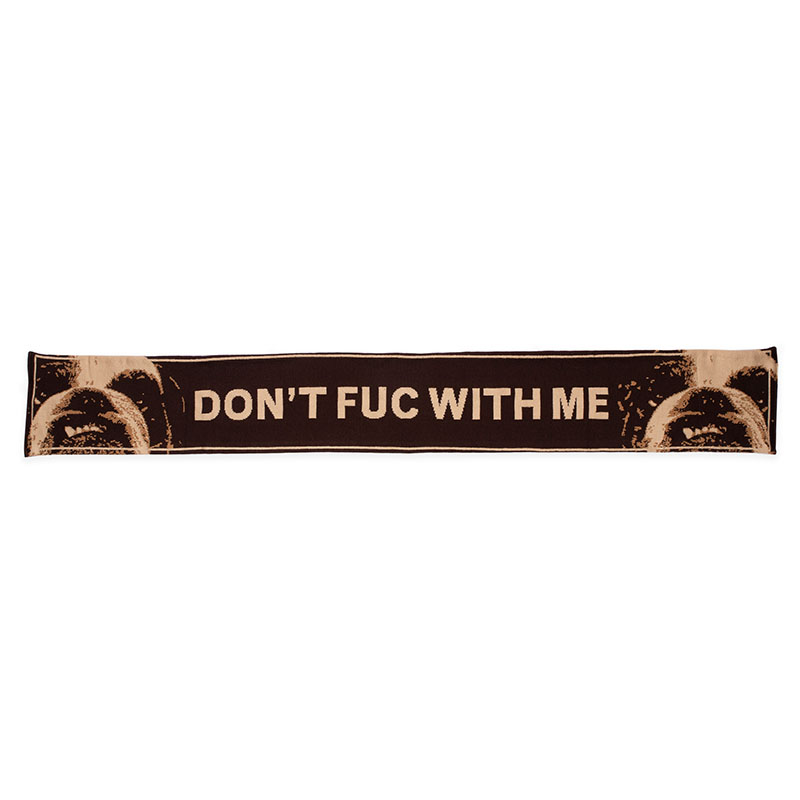 FUC(Fack Up Clothes)/ DFWM SCARF -BROWN-