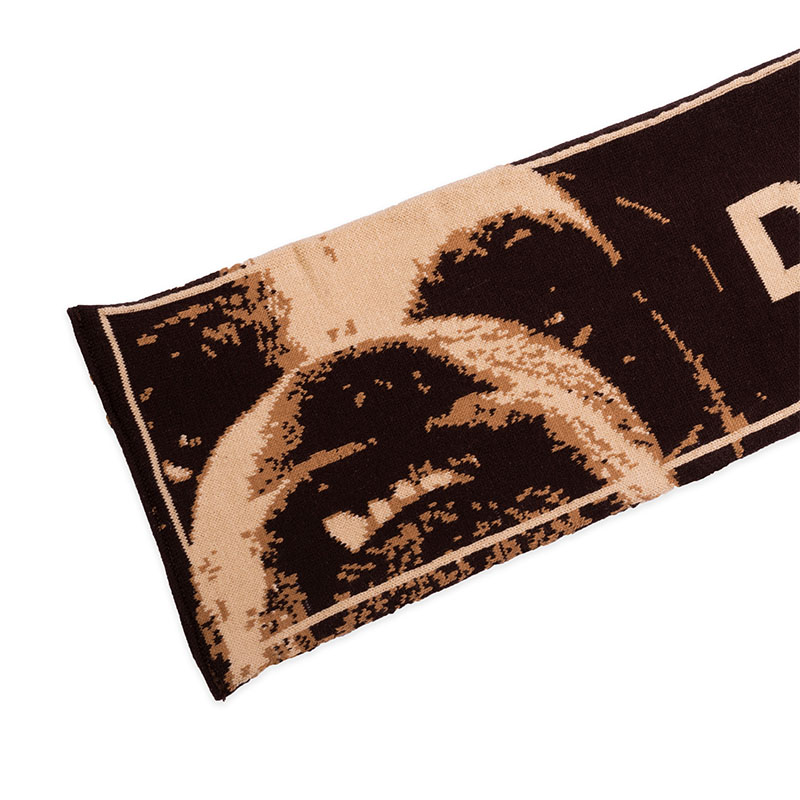 FUC(Fack Up Clothes)/ DFWM SCARF -BROWN-