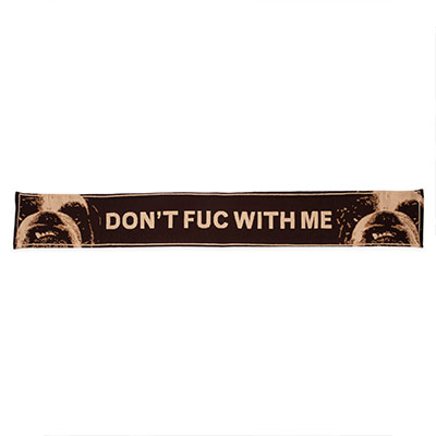 FUC(Fack Up Clothes)/ DFWM SCARF -BROWN-