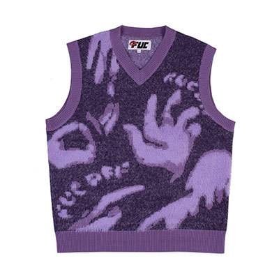 FUC(Fack Up Clothes)/ FUCK OFF SPENCER -PURPLE-