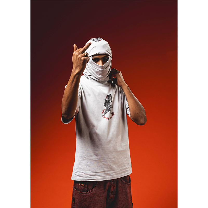 FUC(Fack Up Clothes)/ WGAF TEE -GREY-