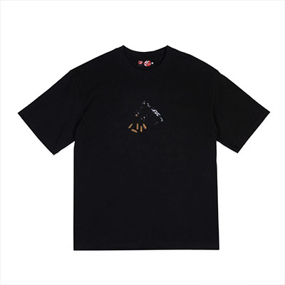 FUC(Fack Up Clothes)/ RUSSIAN ROULLETE TEE -BLACK-