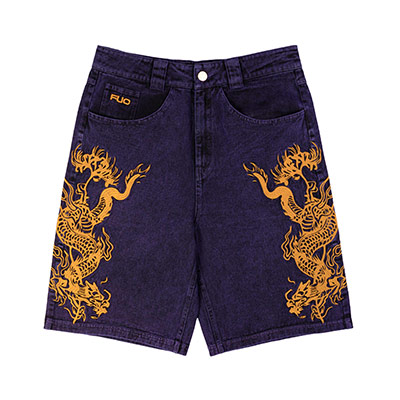 FUC(Fack Up Clothes)/ DRAGON JORTS -PURPLE-