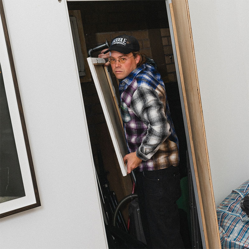 Hoddle Skateboards（ホドル）/ SPECTRUM FLANNEL SHIRT -MULTI-