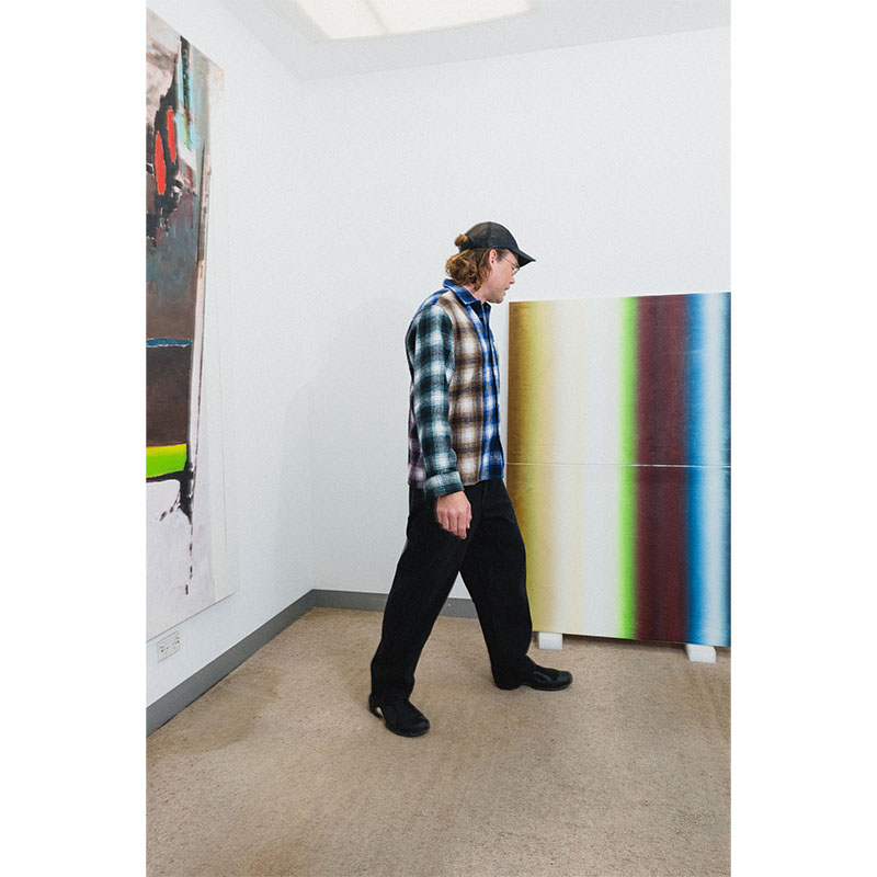 Hoddle Skateboards（ホドル）/ SPECTRUM FLANNEL SHIRT -MULTI-