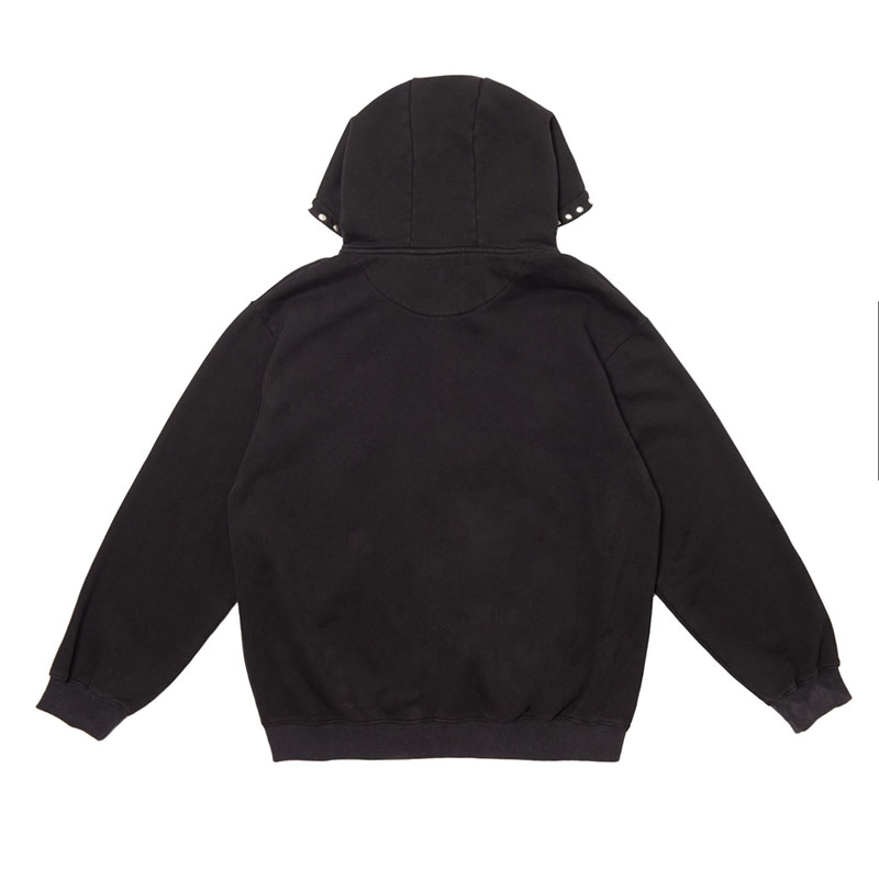 Hoddle Skateboards（ホドル）/ STUDDED INTARSIA SCRIPT ZIP UP