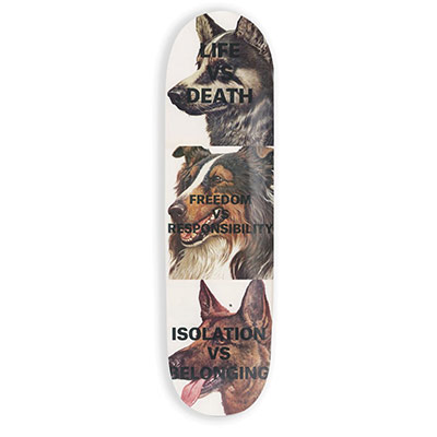 Hoddle Skateboards（ホドル）/ LIFE V DEATH DECK