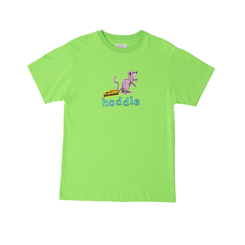 Hoddle Skateboards（ホドル）/ RAT TRAP TEE -2.COLOR-(GREEN)