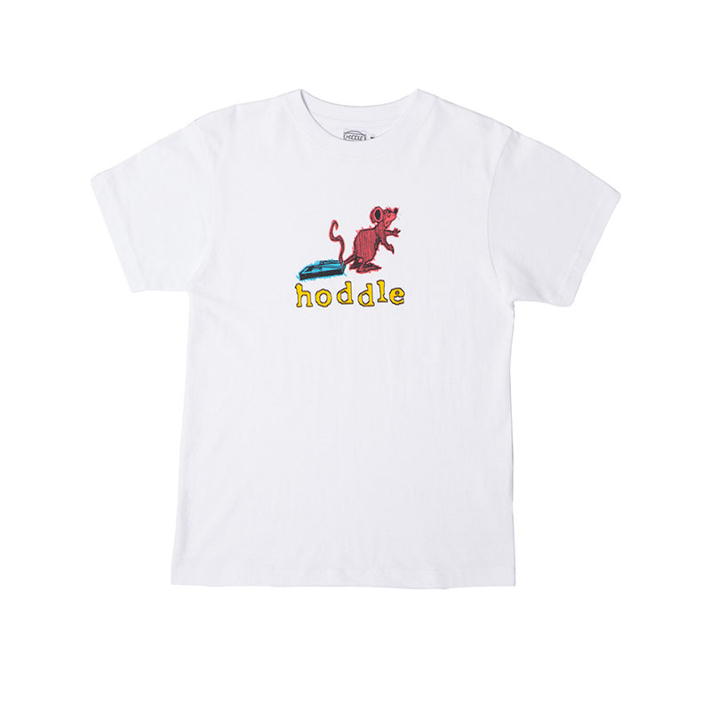 Hoddle Skateboards（ホドル）/ RAT TRAP TEE -2.COLOR-(WHITE)