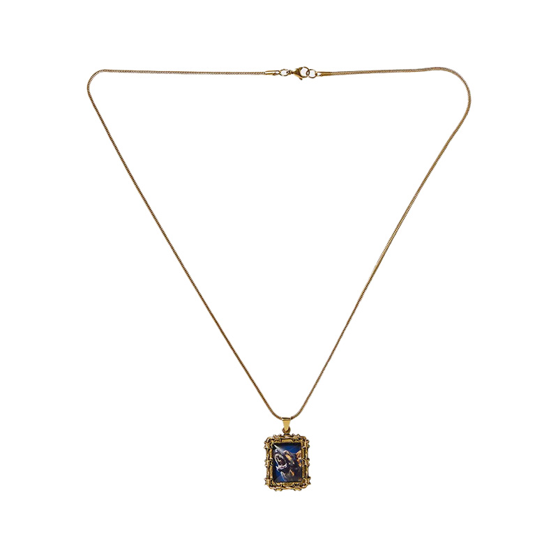 HUF(ハフ)/ BARBED WIRE PENDANT -GOLD-