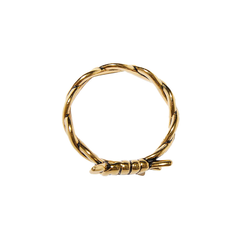 HUF(ハフ)/ BARBED WIRE RING -2.COLOR-