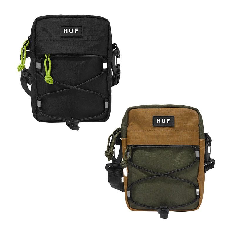 HUF(ハフ)/ BOWERY SIDE BAG -2.COLOR-