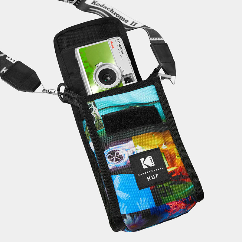 HUF(ハフ)/ COLLAGE SIDE BAG -MULTI-