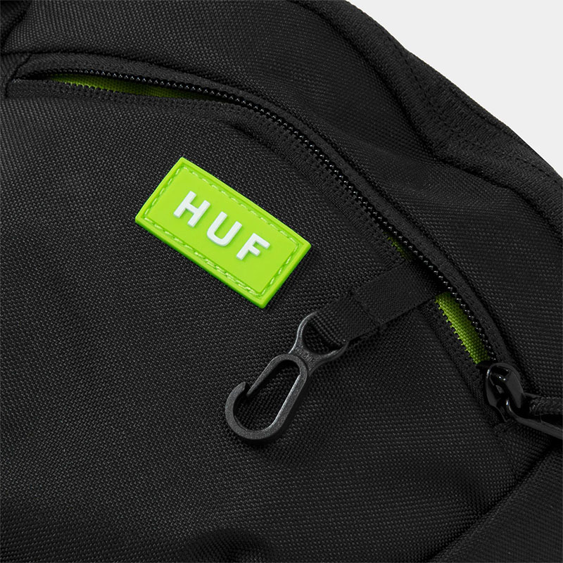 HUF(ハフ)/ BUNKER SHOULDER BAG -BLACK-