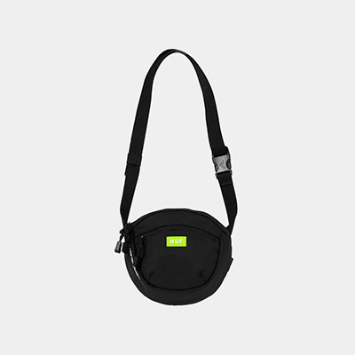 HUF(ハフ)/ BUNKER SHOULDER BAG -BLACK-