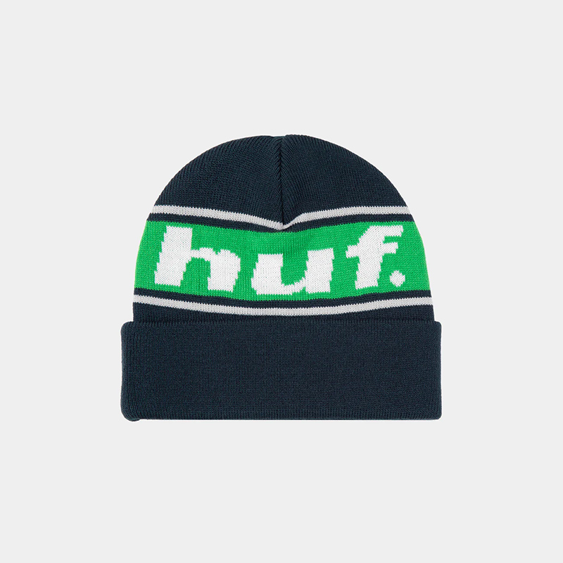 HUF(ハフ)/ CONTINUAL CUFF BEANIE -2.COLOR-