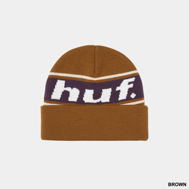 HUF(ハフ)/ CONTINUAL CUFF BEANIE -2.COLOR-