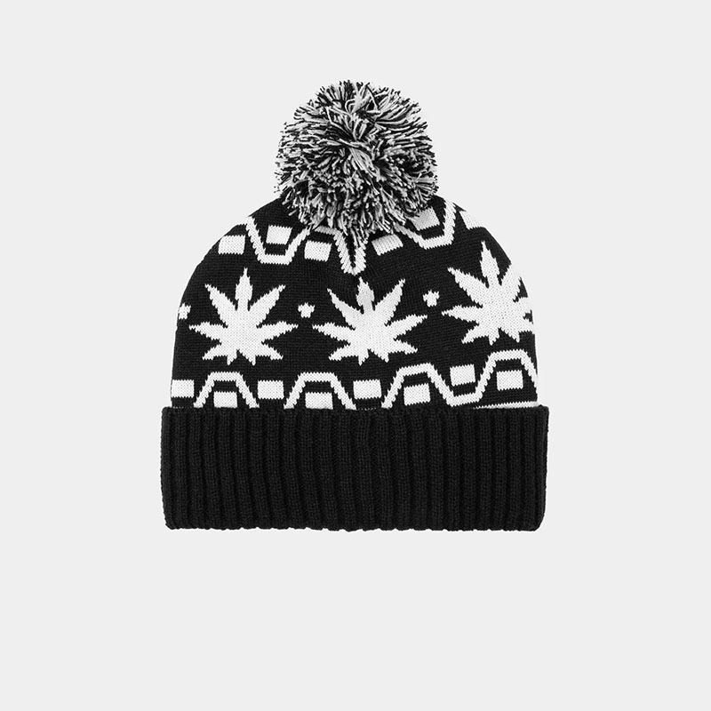 HUF(ハフ)/ APRES CUFF POM BEANIE -2.COLOR-