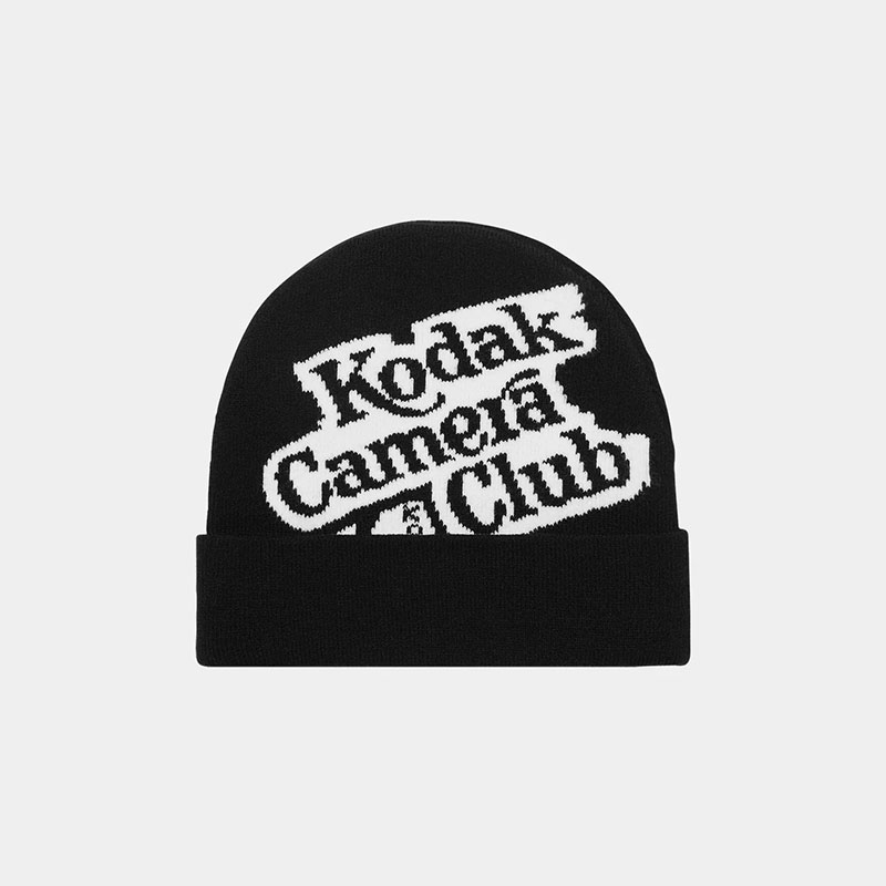 HUF(ハフ)/ CAMERA CLUB BEANIE -BLACK-