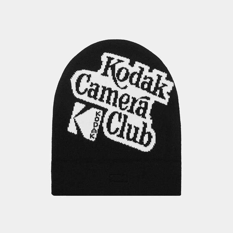 HUF(ハフ)/ CAMERA CLUB BEANIE -BLACK-