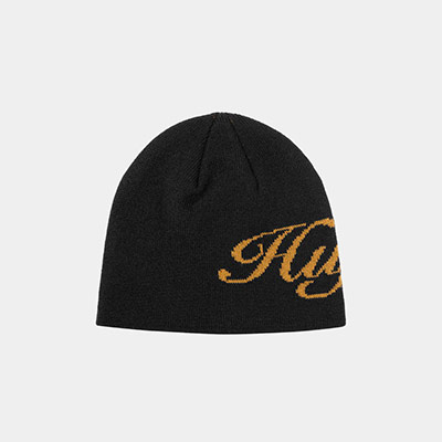 HUF(ハフ)/ THE CROWN BEANIE -BLACK-