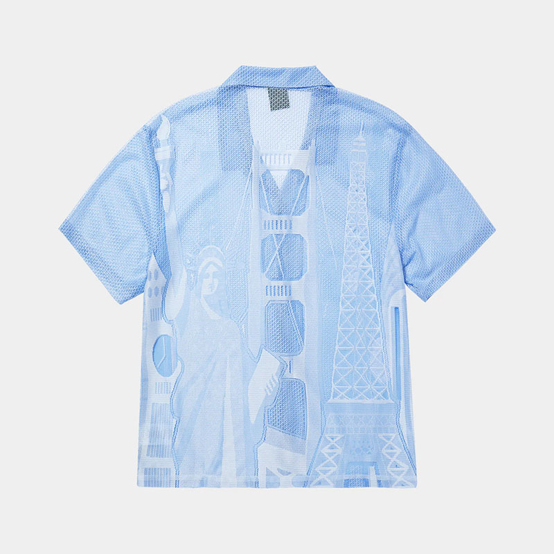 HUF(ハフ)/ WORLD TOUR SS LACE SHIRT -2.COLOR-