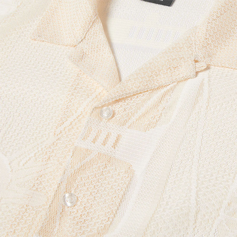 HUF(ハフ)/ WORLD TOUR SS LACE SHIRT -2.COLOR-